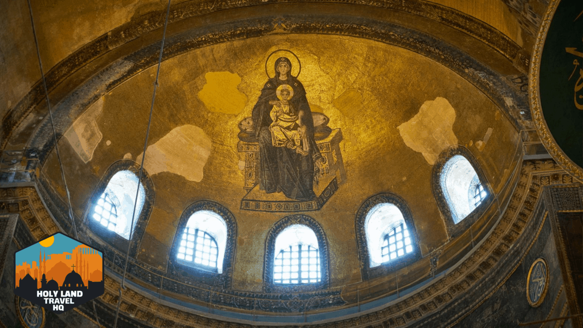 Hagia Sophia mother and child